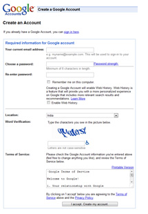 Create Google account - How to