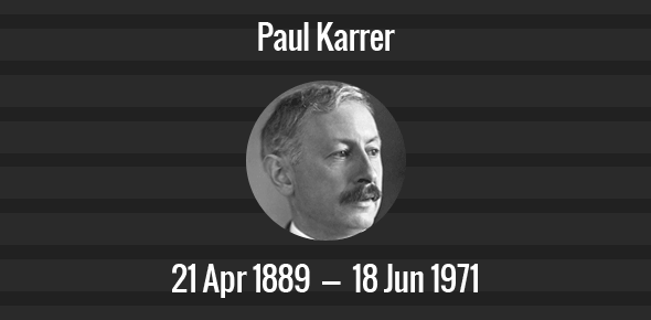 Paul Karrer cover image